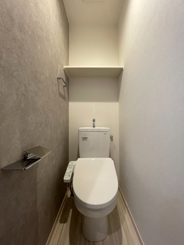 温水洗浄便座付きです