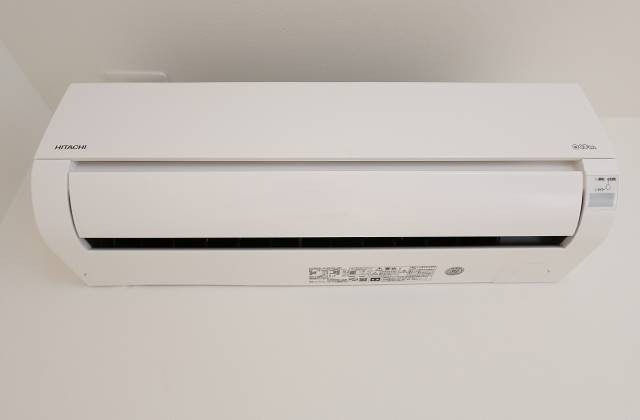 エアコン付きで年中快適に過ごせますね