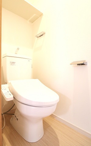 清潔感のある空間。