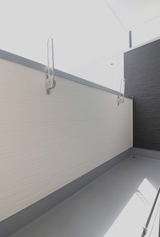 洗濯物はこちらです。