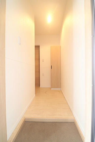 開放感のある玄関ですね