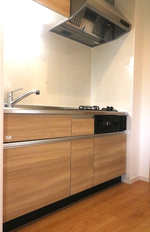 2口コンロ完備です