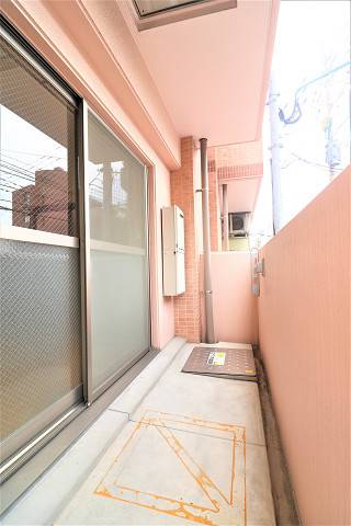日当たり良好なバルコニー
