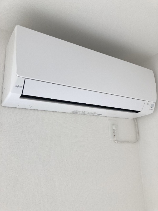 エアコン完備で年中快適です