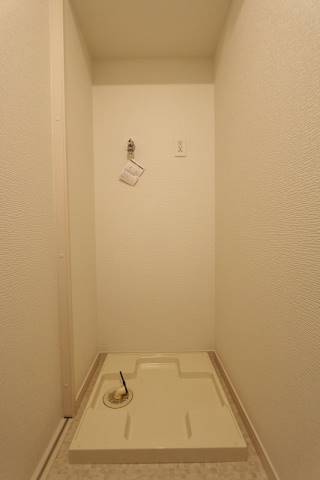 室内洗濯機置き場は嬉しいですね