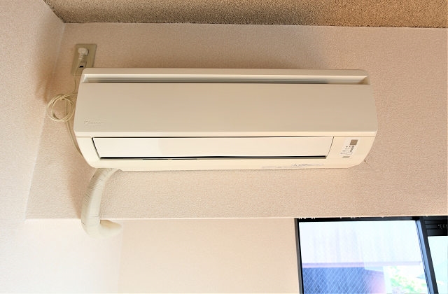 エアコンで一年中快適です