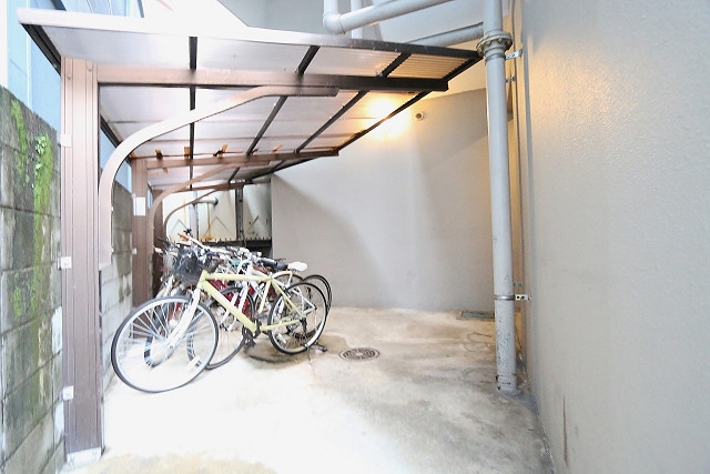 駐輪場完備です