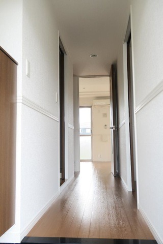 玄関の眺めです。