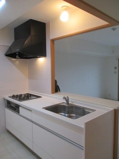 3口コンロでお料理がはかどります。