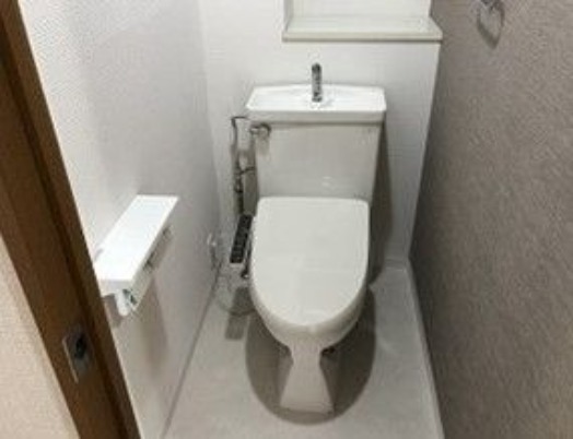 清潔感のあるトイレです