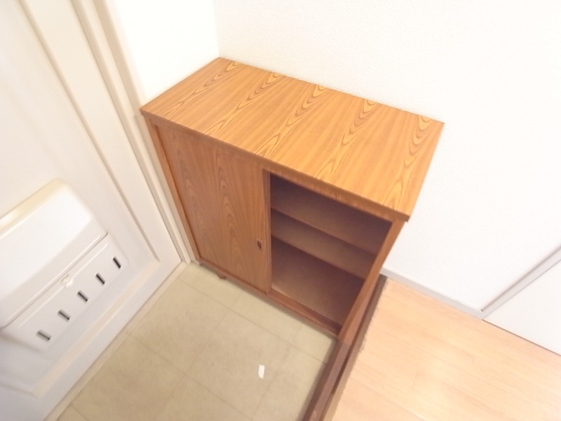 玄関収納もばっちりです。
