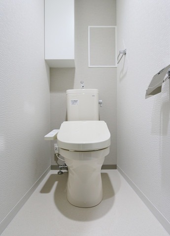 清潔感のあるトイレです