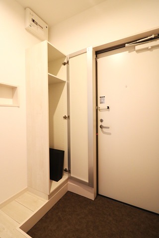 玄関収納もバッチリです。