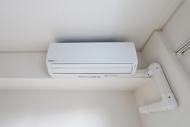 エアコン付きで年中快適