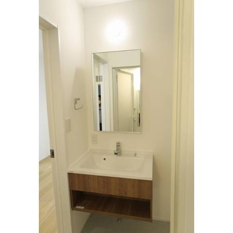 朝の支度はこちらで