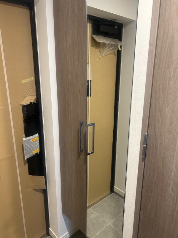 玄関の眺めです。