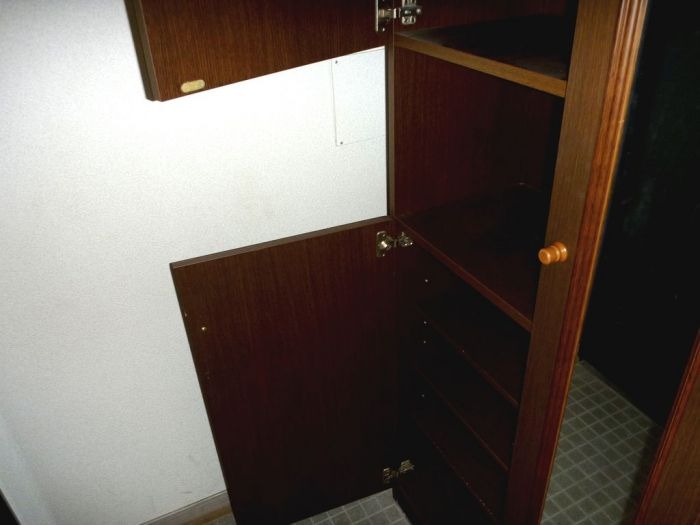 玄関収納もばっちりです。