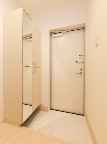 おしゃれな玄関ですね