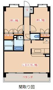 間取や内装は現況優先します