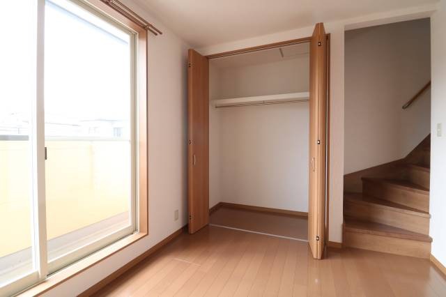クローゼットもバッチリ。