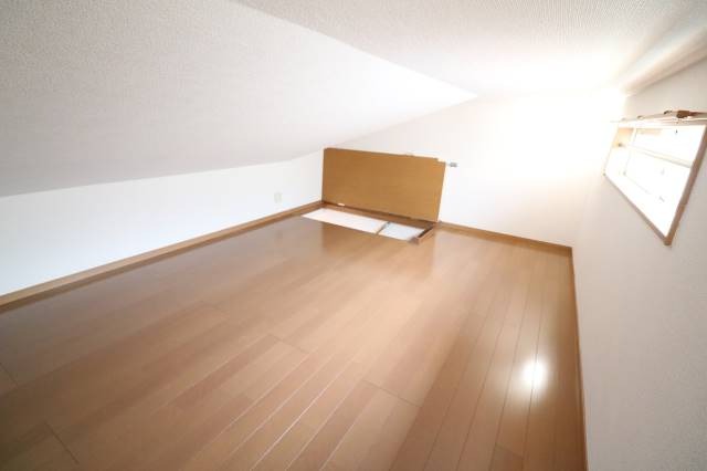 嬉しいロフトスペース。7帖もあります。