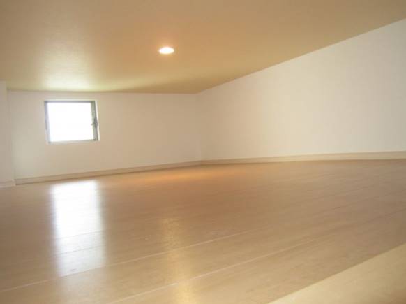 嬉しいロフトスペース。