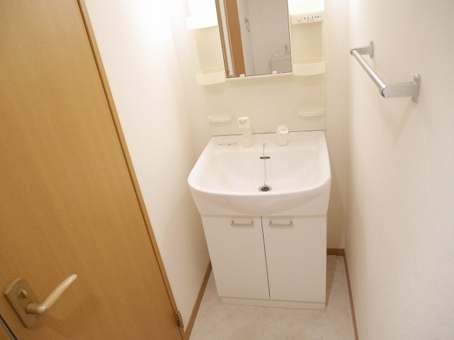 朝の支度はこちらです。