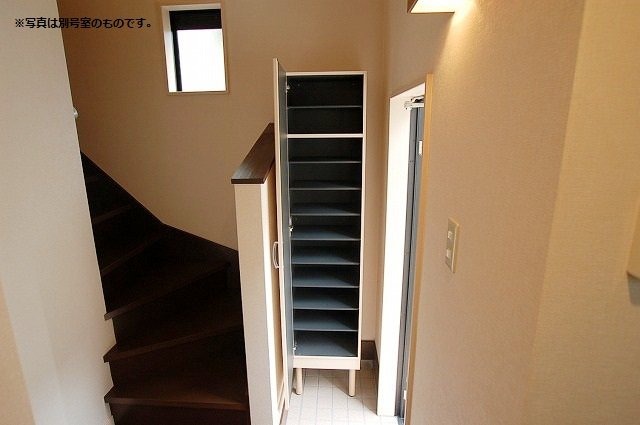 シューズボックスも完備。