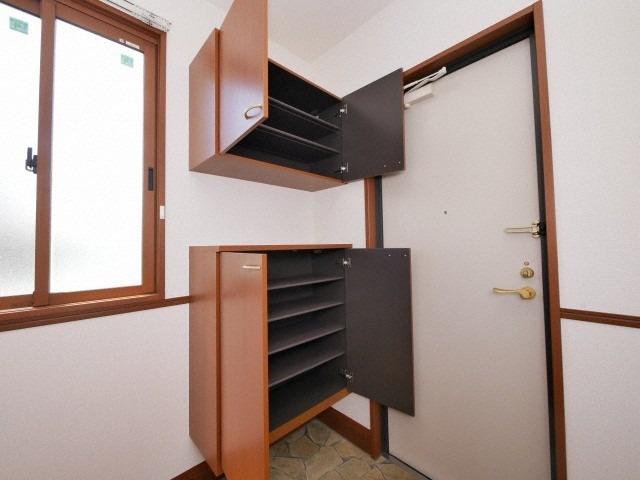シューズボックスも完備。