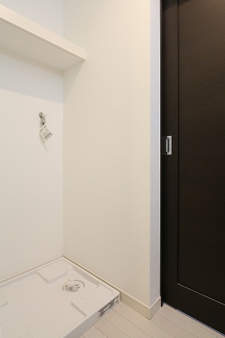 洗濯機も室内に置けます