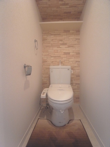 清潔感あるトイレです