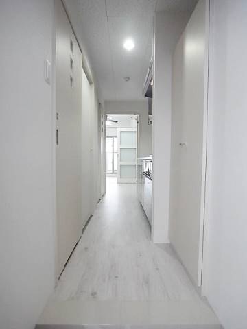 清潔感のある玄関でお出迎え