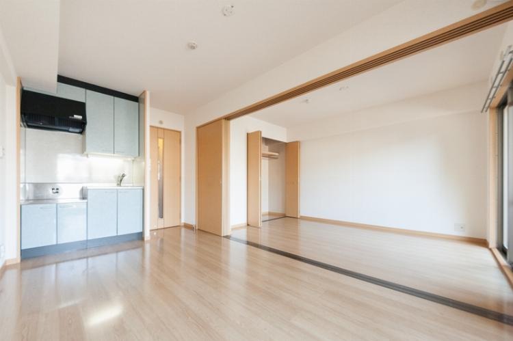 開放感のある空間です。