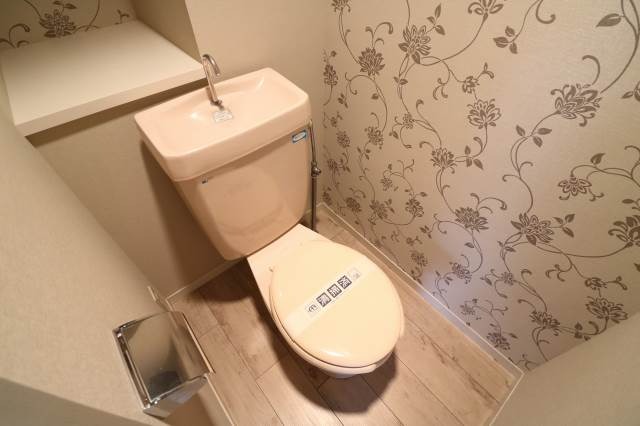 清潔感のあるトイレになってます！
