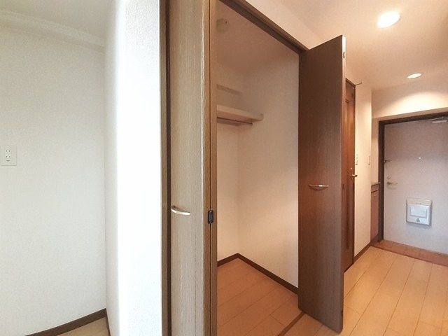 大容量のクローゼットです。