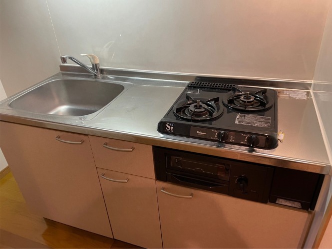 作業スペースも十分。