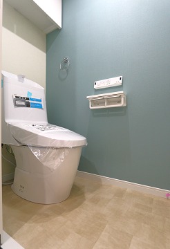 キレイで清潔感のあるトイレになっております！