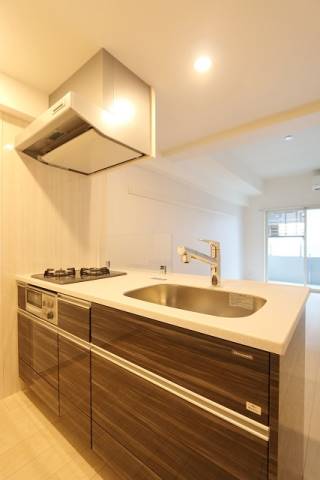 カウンターキッチンで会話が弾みます