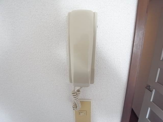 インターホンで安心です