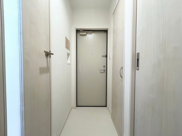 玄関はこんな感じです。